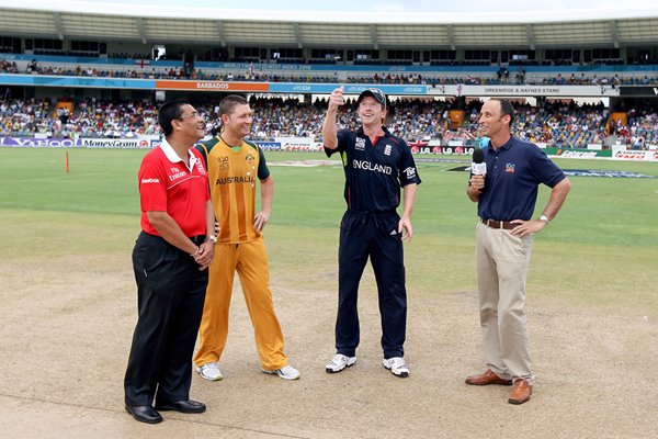 ICC T20 World Cup Final - Collingwood tosses the coin 