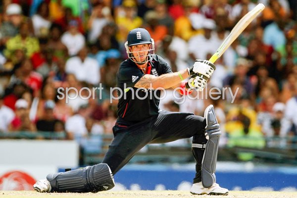 Kevin Pietersen of England in action