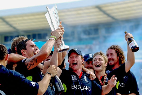 ICC World Twenty20 - England team celebratation 