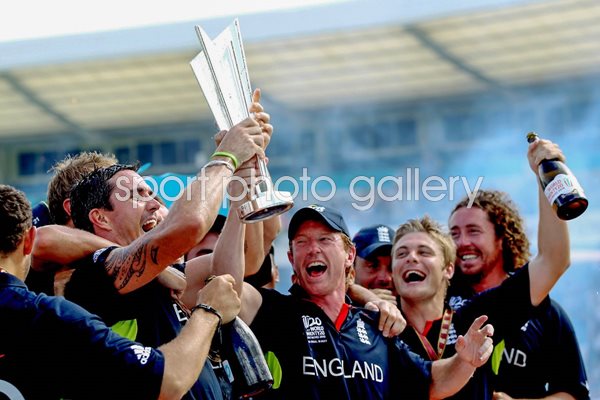 ICC World Twenty20 - England team celebratation 