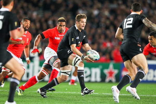 Richie McCaw New Zealand v Tonga RWC 2011