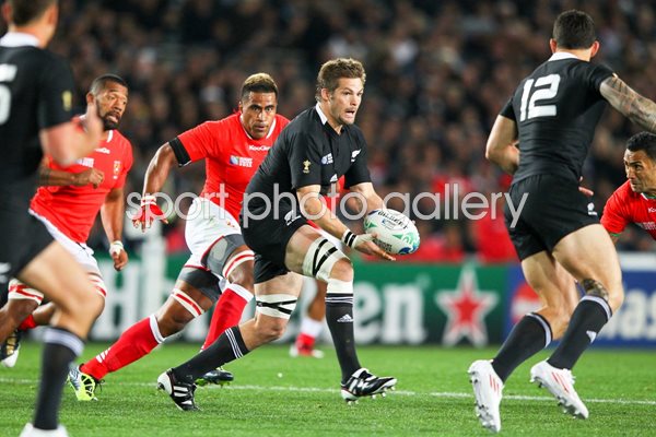 Richie McCaw New Zealand v Tonga RWC 2011