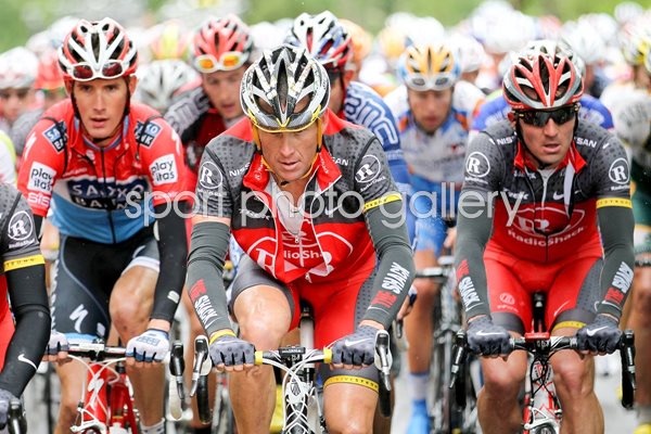 Armstrong, Popovych & A Schleck - Tour of California