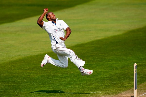 Tino Best Yorkshire v Somerset LV County Championship 2010