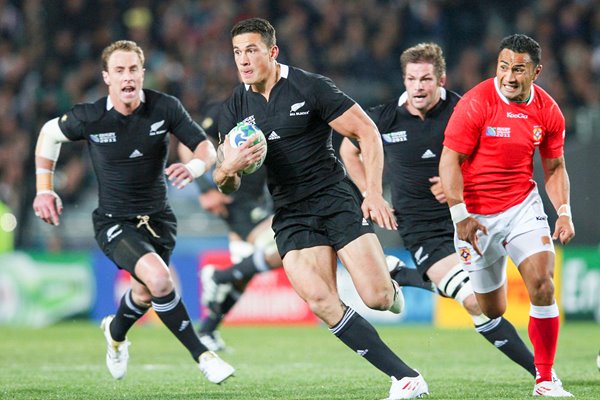 Sonny Bill Williams New Zealand v Tonga RWC 2011 