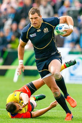 Sean Lamont Scotland v Romania RWC 2011