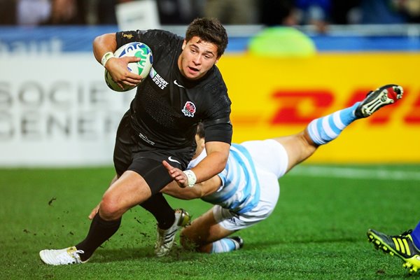 Ben Youngs scores v Argentina RWC 2011