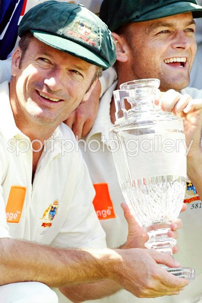 Steve Waugh of Australia celebrates