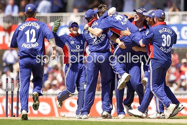 James Anderson Hat Trick Celebration