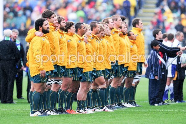 Australia team v Italy - World Cup 2011 