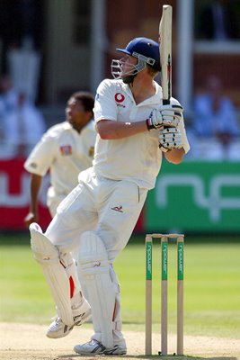 Andrew Flintoff in action