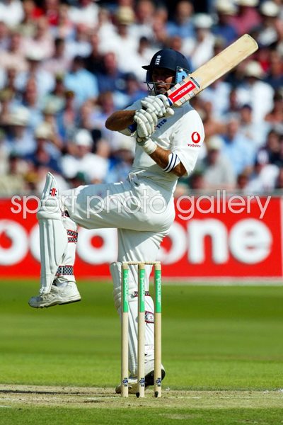 Nasser Hussain in action