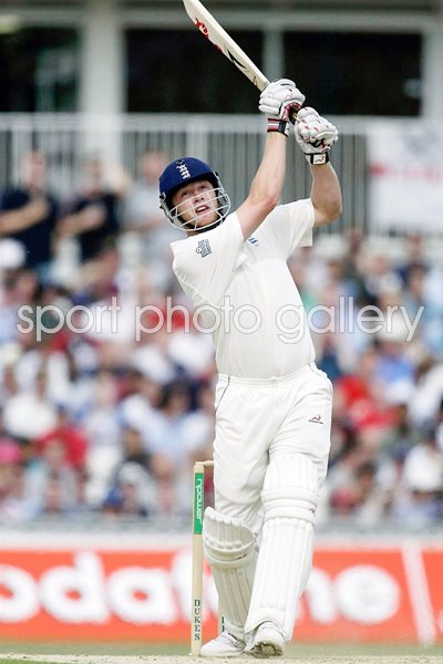Andrew Flintoff on the charge