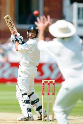 Mark Butcher caught by Stephen Fleming 