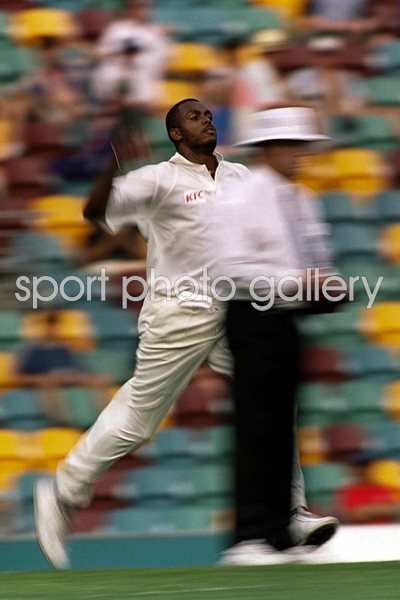 Courtney Walsh in action 
