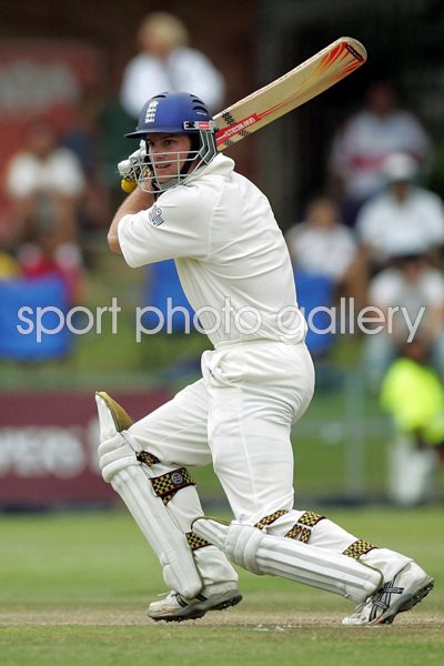 Andrew Strauss in action 