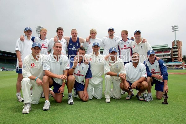 England Team in Port Elizabeth