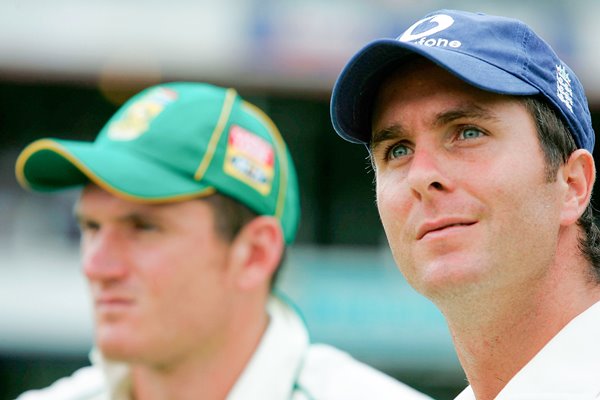 Michael Vaughan and Greame Smith