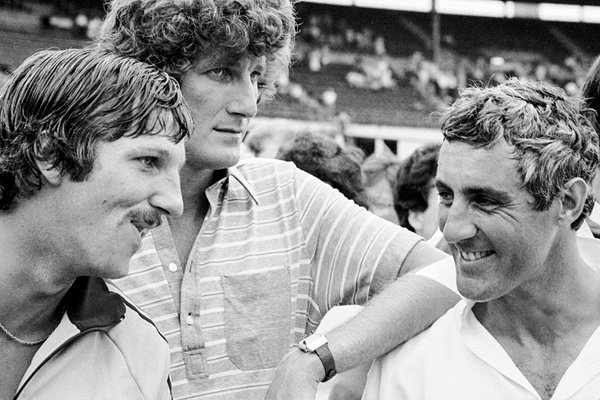 Ian Botham, Bob Willis, Mike Brearley