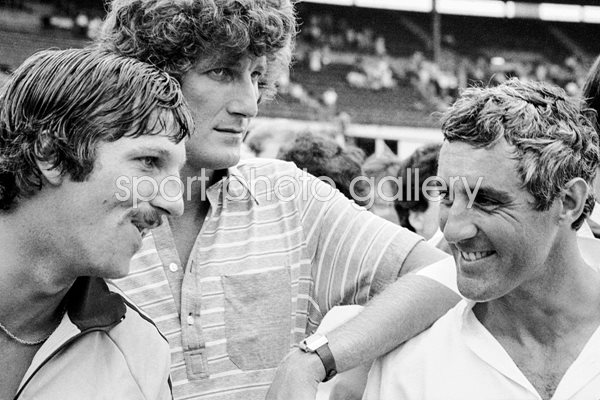 Ian Botham, Bob Willis, Mike Brearley