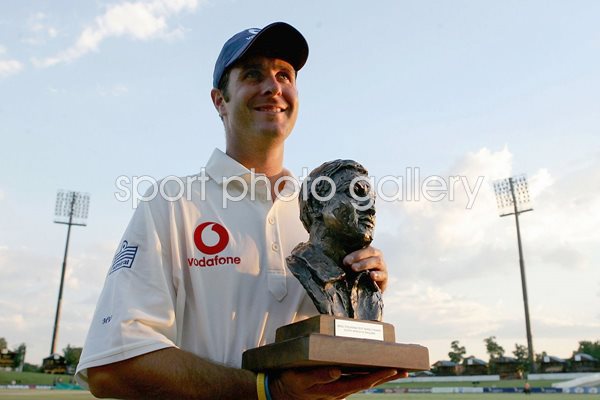 Michael Vaughan Basil D'Oliveira Trophy 