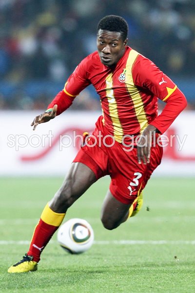 Asamoah Gyan of Ghana