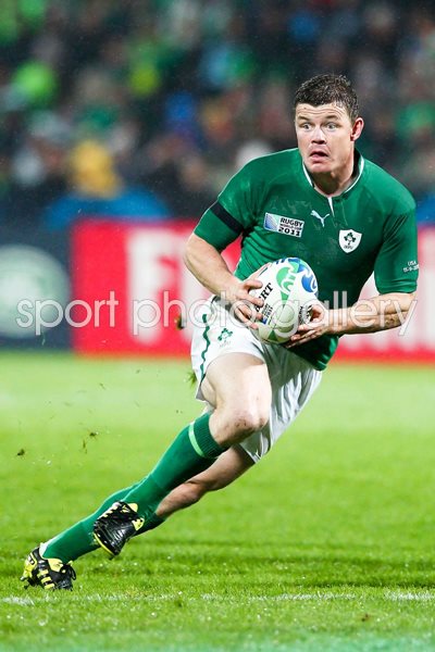 Brian O'Driscoll Ireland v USA World Cup 2011