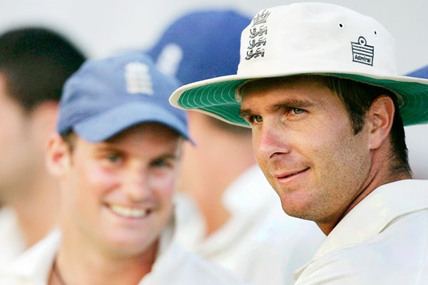 Michael Vaughan and Andrew Strauss 