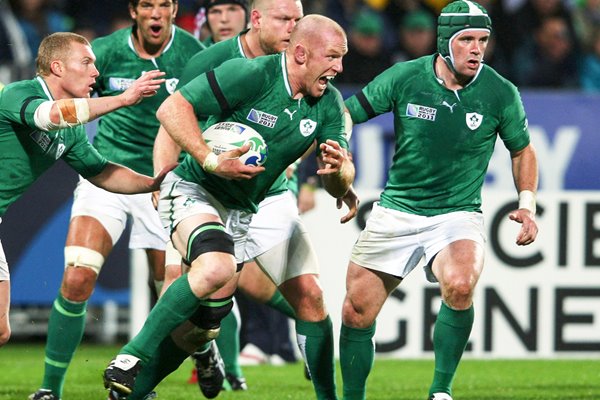 Paul O'Connell Ireland v USA RWC 2011