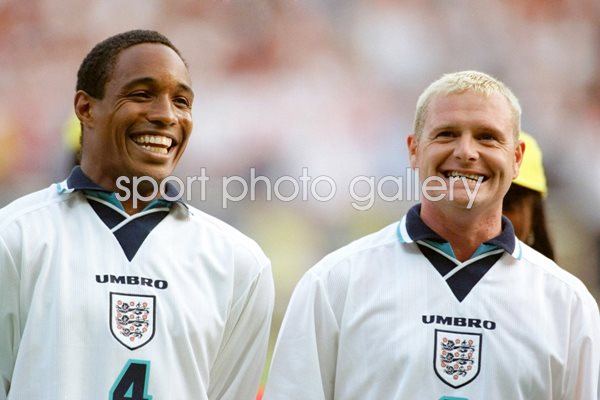 Paul Ince and Paul Gascoigne 