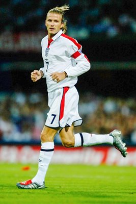 David Beckham action