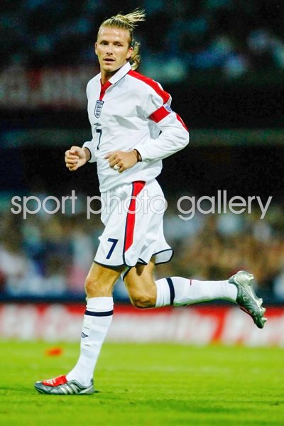 David Beckham action