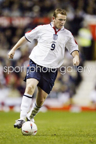 Wayne Rooney action