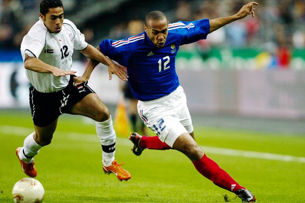 Thierry Henry of France 