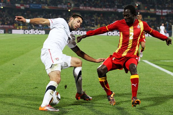 Clint Dempsey of USA v Ghana 2010 World Cup