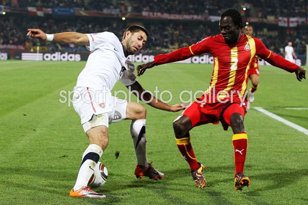 Clint Dempsey of USA v Ghana 2010 World Cup