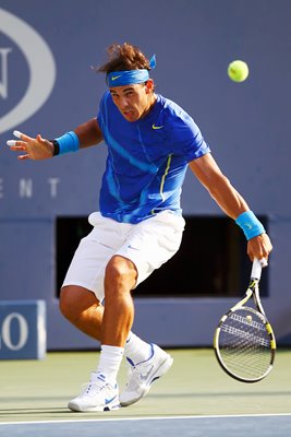 Rafael Nadal 2011 US Open action