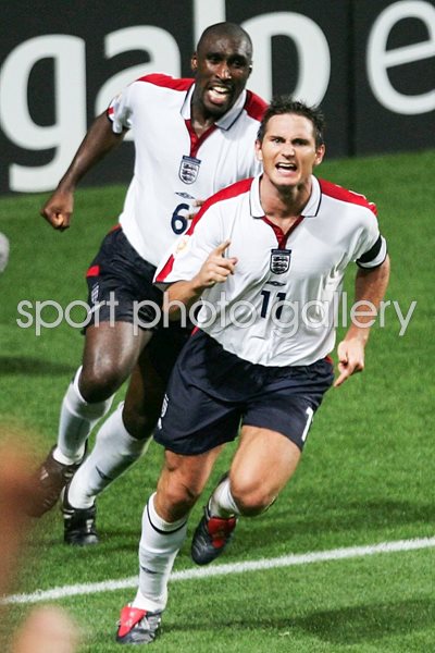 Frank Lampard and Sol Campbell 