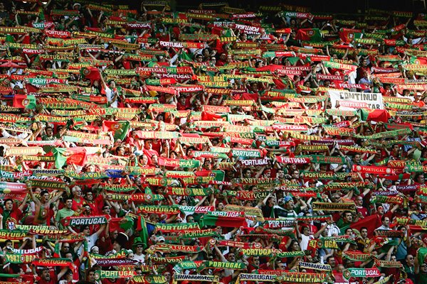 Portugal fans  Euro 2004