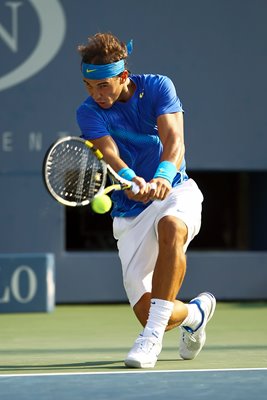 Rafael Nadal 2011 US Open action
