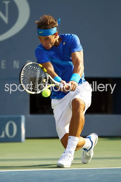 Rafael Nadal 2011 US Open action