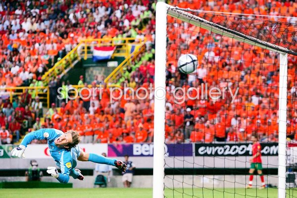 Edwin Van Der Sar of Holland 