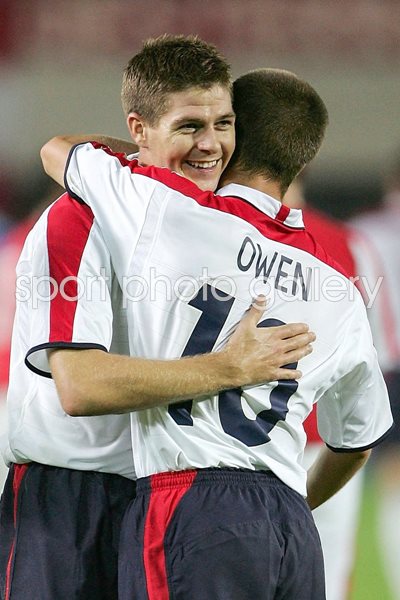 Steven Gerrard v Austria