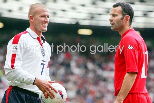 David Beckham and Ryan Giggs 