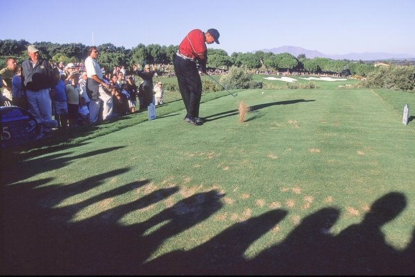 Tiger Woods at Valderrama