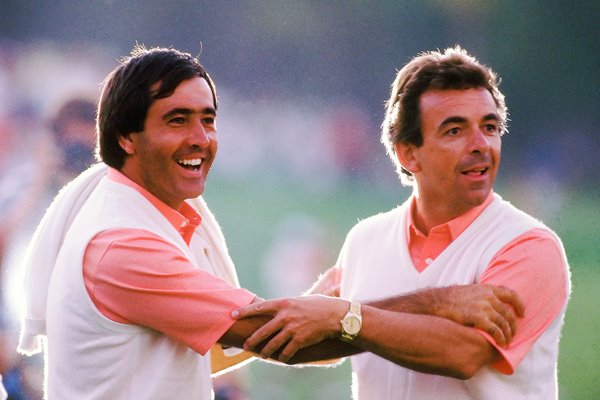 Seve Ballesteros and Tony Jacklin