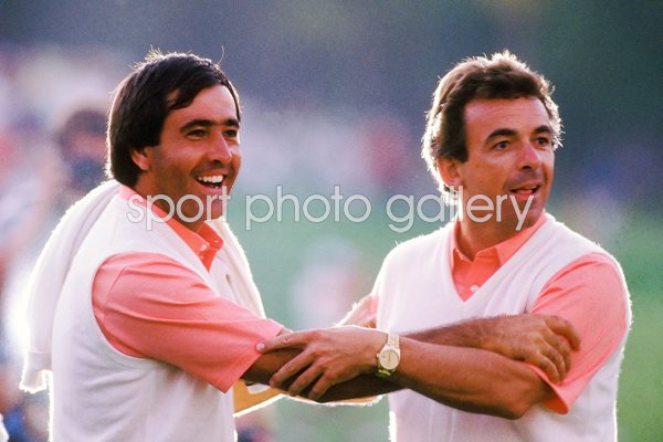 Seve Ballesteros and Tony Jacklin