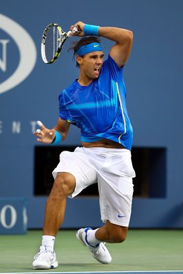 Rafael Nadal US Open action 2011