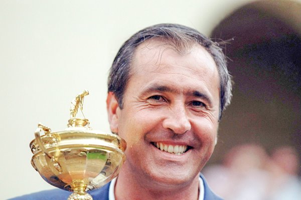 European captain Seve Ballesteros