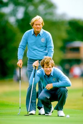 Jack Nicklaus and Tom Watson Ryder Cup 1981